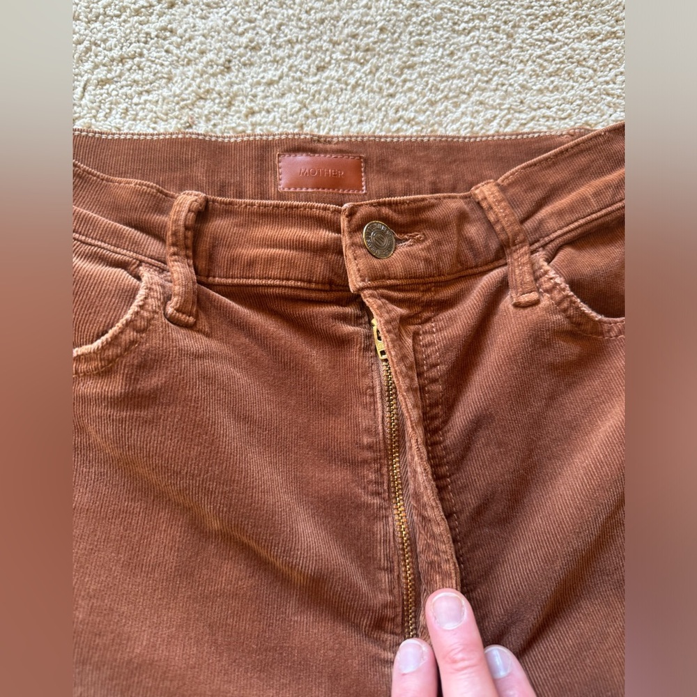 MOTHER The Hustler Ankle Fray color Monk’s Robe 30